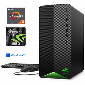 Pavilion Gaming Ryzen 5-4600G 16GB 1TB SSD GTX 1650 Windows 11 Professional Stacionarus kompiuteris