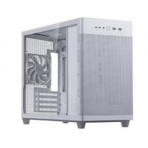 Case|ASUS|Prime AP201 Tempered Glass|Micro|Not included|MicroATX|MiniITX|Colour White|PRIMEAP201TG