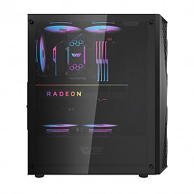 Ryzen 5 5600X 16GB 512GB SSD RX580 NoOs Stacionarus kompiuteris