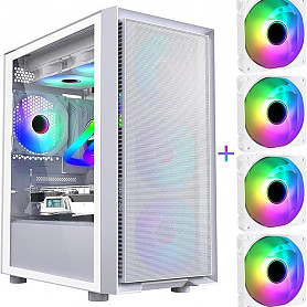 Ryzen 5 8500G 16GB 1TB SSD NVME 1TB HDDRX 580 8GB NoOS Stacionarus kompiuteris