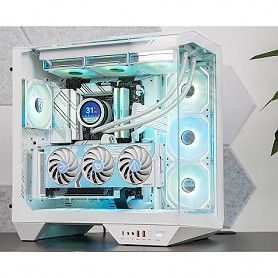 ArcticX Ryzen 5 9600X 32GB 4TB SSD RTX 4060Ti NoOS White Stacionarus kompiuteris