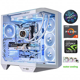 ArcticX Pro Ryzen 7 7800X3D 32GB 4TB SSD RTX 5070Ti Windows 11 Stacionarus kompiuteris