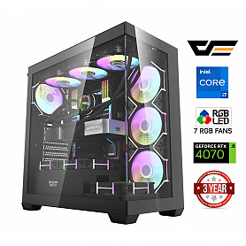 i7-12700F 32GB 1TB SSD RTX 4070 12GB NoOs Stacionarus kompiuteris