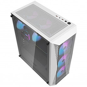 Ryzen 7 5800X 32GB 1TB SSD RX 7700 XT NoOS White Stacionarus kompiuteris