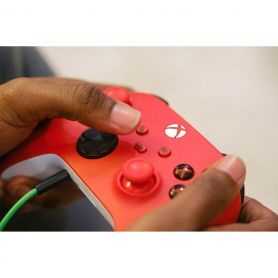 Microsoft Pulse Red Bluetooth/ USB Gamepad Analogue / Digital Xbox, Xbox One, Xbox Series S, Xbox Series X