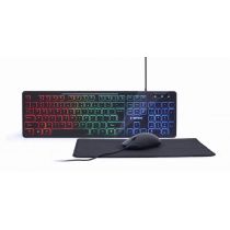 KEYBOARD +MOUSE USB ENG/ KBS-UML-01 GEMBIRD