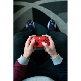 Microsoft Pulse Red Bluetooth/ USB Gamepad Analogue / Digital Xbox, Xbox One, Xbox Series S, Xbox Series X