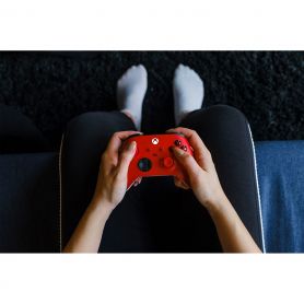 Microsoft Pulse Red Bluetooth/ USB Gamepad Analogue / Digital Xbox, Xbox One, Xbox Series S, Xbox Series X