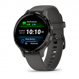 Garmin Venu 3S, GPS, Wi-Fi, Black Sesame + Slate