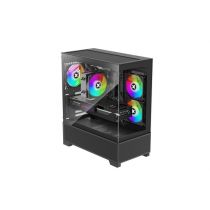 Case|XILENCE|XG172|MidiTower|Case product features Fan control panel/ Transparent panel|Not included|Colour Black|XG172