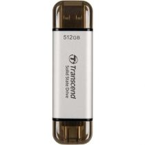 External SSD|TRANSCEND|ESD310|512GB|USB-C|USB|3D NAND|Write speed 900 MBytes/ sec|Read speed 1050 MBytes/ sec|TS512GESD310S