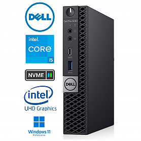 Optiplex 5060 Tiny i5-8500T 8GB 256GB SSD Windows 11 Pro Stacionarus kompiuteris