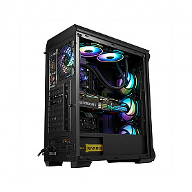 Ryzen 5 5500 32GB 1TB SSD 1TB HDD RTX 4060 8GB NoOs Stacionarus kompiuteris
