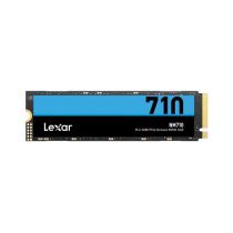 SSD|LEXAR|NM710|500GB|M.2|PCIe Gen4|NVMe|Write speed 2600 MBytes/ sec|Read speed 5000 MBytes/ sec|2.45mm|TBW 300 TB|MTBF 1500000 hours|LNM710X500G-RNNNG