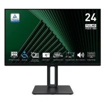 LCD Monitor|MSI|PRO MP245PG|23.8"|Business|Panel IPS|1920x1080|16:9|100Hz|Matte|1 ms|Swivel|Pivot|Height adjustable|Tilt|Colour Black|PROMP245PG Monitorius