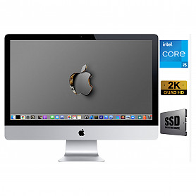 27" 2K Apple Imac (Late 2013)  i5 8GB 1TB HDD 128GB SSD Catalina OS Стационарный компьютер