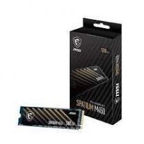 SSD|MSI|SPATIUM M450|500GB|M.2|PCIe Gen4|NVMe|3D NAND|Write speed 2300 MBytes/ sec|Read speed 3600 MBytes/ sec|2.15mm|TBW 300 TB|MTBF 1500000 hours|S78-440K380-P83