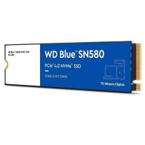 SSD|WESTERN DIGITAL|Blue SN580|250GB|M.2|PCIe Gen4|NVMe|TLC|Write speed 2000 MBytes/ sec|Read speed 4000 MBytes/ sec|2.38mm|TBW 150 TB|MTBF 1500000 hours|WDS250G3B0E